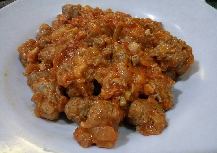 Daging sapi saos bawang bombai