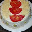 Pastel salado de verano