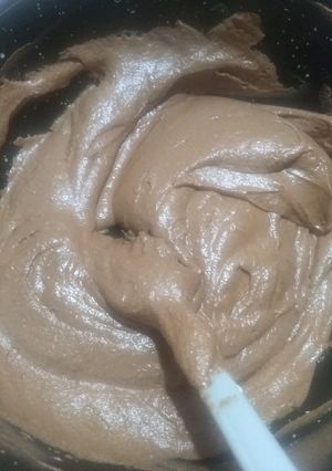 Una foto de Mousse de chocolate