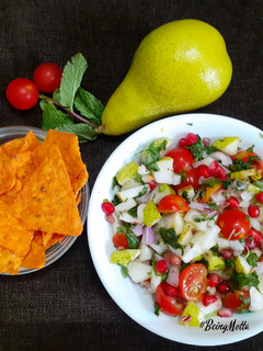 A picture of Pear Salsa.