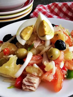 Una foto de Periñaca - Ensalada de patata