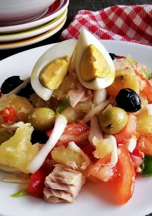 Una foto de Periñaca - Ensalada de patata