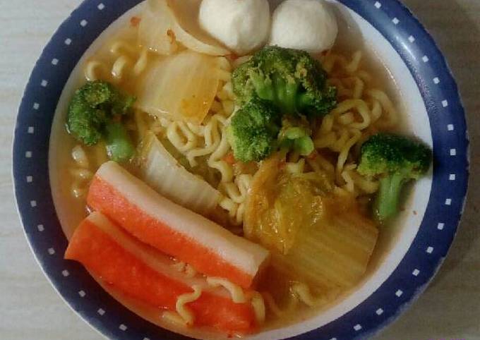 Resep Mie Kuah Bakso Seafood Oleh Dapur Nyp Cookpad