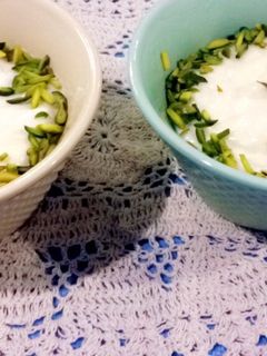 صورة لوصفة مهلبية بطعم الايس كريم