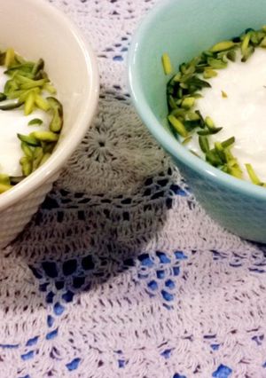 صورة لوصفة مهلبية بطعم الايس كريم