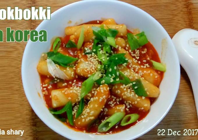 Resep Tteokbokki Ala Korea 😀 Oleh Mia Shary Cookpad