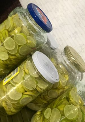 عکسی از دستور شربت لیمو ترش 😋😋😋