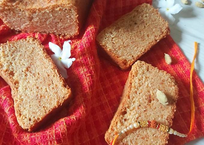 Step-by-Step Guide to Make Super Quick Homemade Atta Elachi Halwa Cake | Fusion Flavours