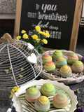 Rainbow Thousand Layer Yam Mooncake