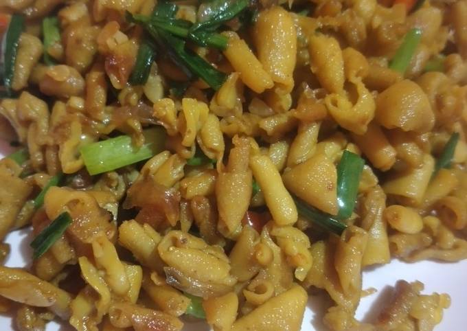 Resep Tumis usus ayam yang Bisa Manjain Lidah