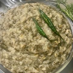 A picture of Daal Saag.