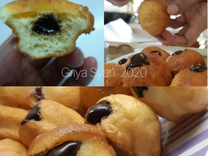 Resep Bomboloni Coklat Mini Anti Gagal