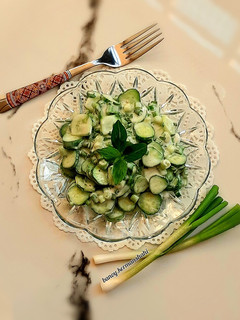 عکسی از دستور سالاد پیازچه 🥗