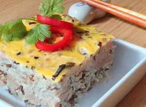 Hình của món Chả Trứng Hấp.