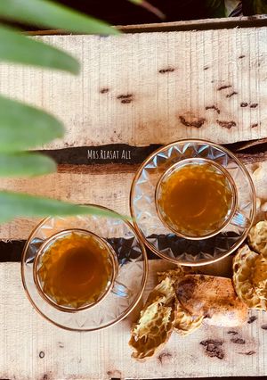 A picture of Pomegranate Peel Tea.
