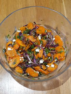 Una foto de Zanahorias asadas con datiles