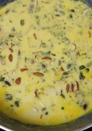 A picture of Rasmalai.