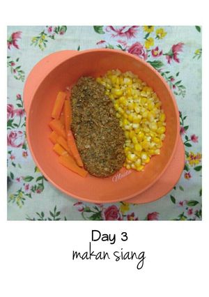 Foto resep Jagung rebus plus ayam oatmeal
