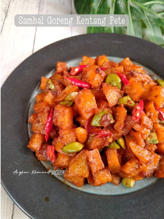 Foto resep Sambal Goreng Kentang Pete