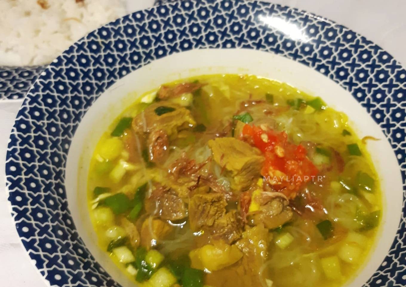 Soto Daging (non santan)