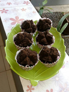 Foto resep Bolu Kukus Coklat Energen (eggless) #Pr_egglesscake