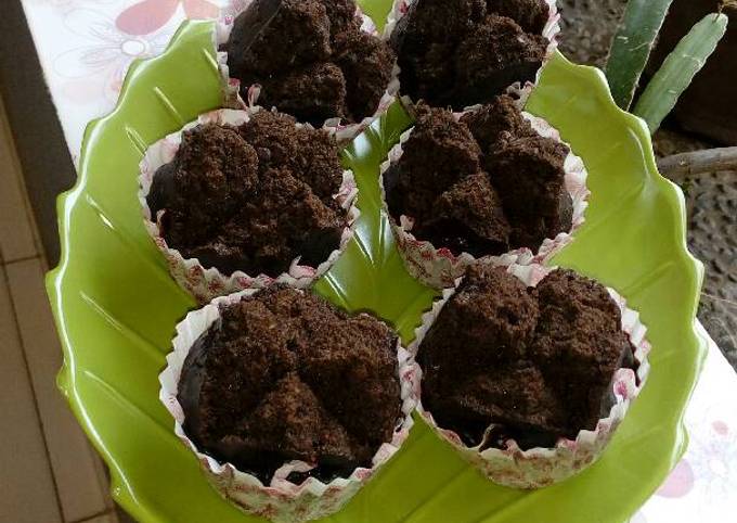 Bolu Kukus Coklat Energen (eggless) #Pr_egglesscake foto resep utama