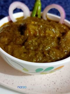 पीसे हुए पालक और आलू की सब्जी (pise huye palak aur aloo ki sabzi recipe in Hindi) रेसिपी मुख्य फोटो