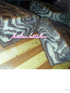 A picture of Zebra cake.