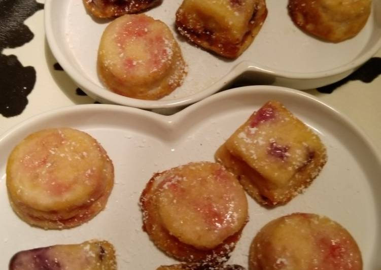 Fruchtige Käse-Petits-Fours