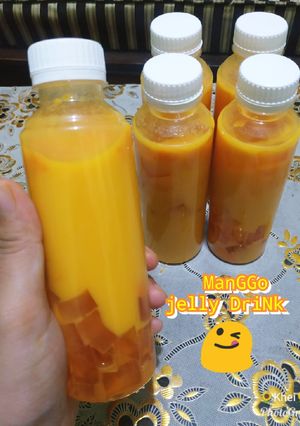 Foto resep Manggo jelly drink