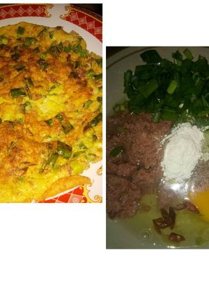 Foto resep Telur dadar kornet