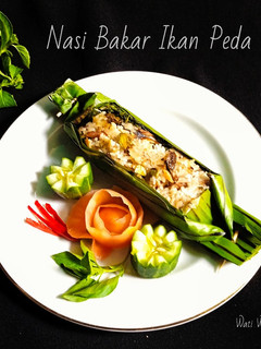 Foto resep Nasi Bakar Ikan Peda