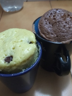 Una foto de Bizcochuelo en taza al microondas
