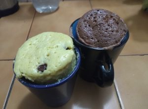 Una foto de Bizcochuelo en taza al microondas