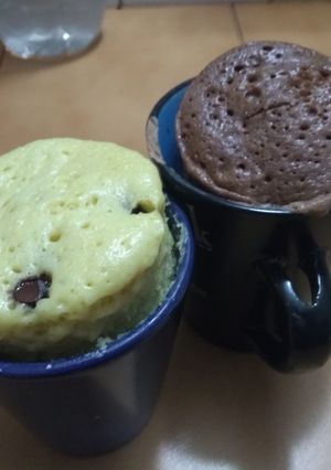 Una foto de Bizcochuelo en taza al microondas