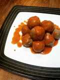 Pentol daging sapi saos kacang premium