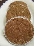 Alfajores de avena y chocolate amargo light