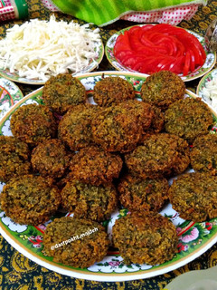 عکسی از دستور فلافل لبنانی