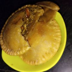 A picture of Jaggery sweet kachori.