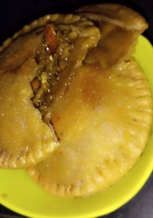 A picture of Jaggery sweet kachori.