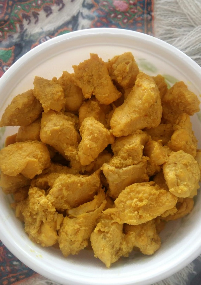 عکسی از دستور قرمه مرغ
