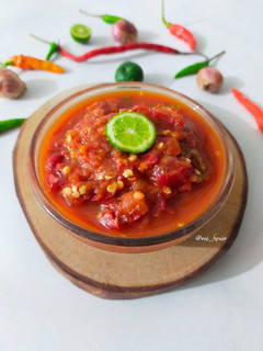 Foto resep Sambal Dadak khas Sunda