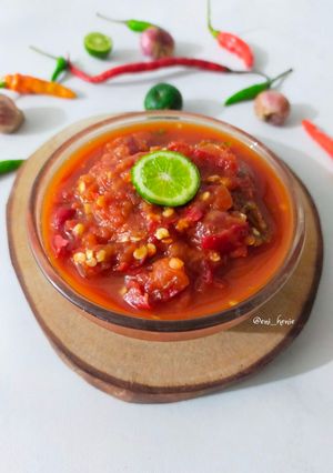 Foto resep Sambal Dadak khas Sunda
