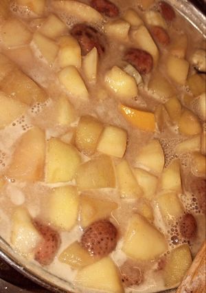 Gyümölcsleves 🤩🍓🍏🍐✔️ recept fotója