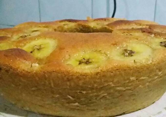 Resep Bolu pisang  panggang  lembut tanpa pengembang oleh 