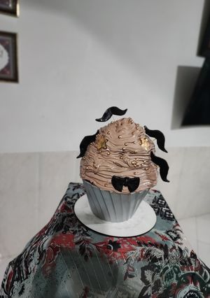 عکسی از دستور باگر کیک جنگل سیاه روز مرد(بدون فر)