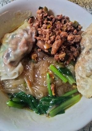 Foto resep Bakmi ayam udang Shitake