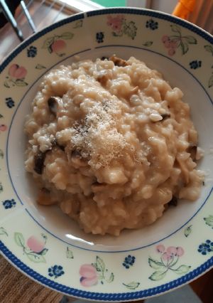 Gombás rizottó recept fotója