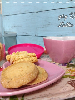 Foto resep Butter cookies eggless crunchy