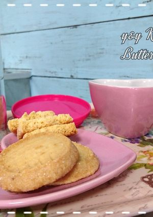 Foto resep Butter cookies eggless crunchy
